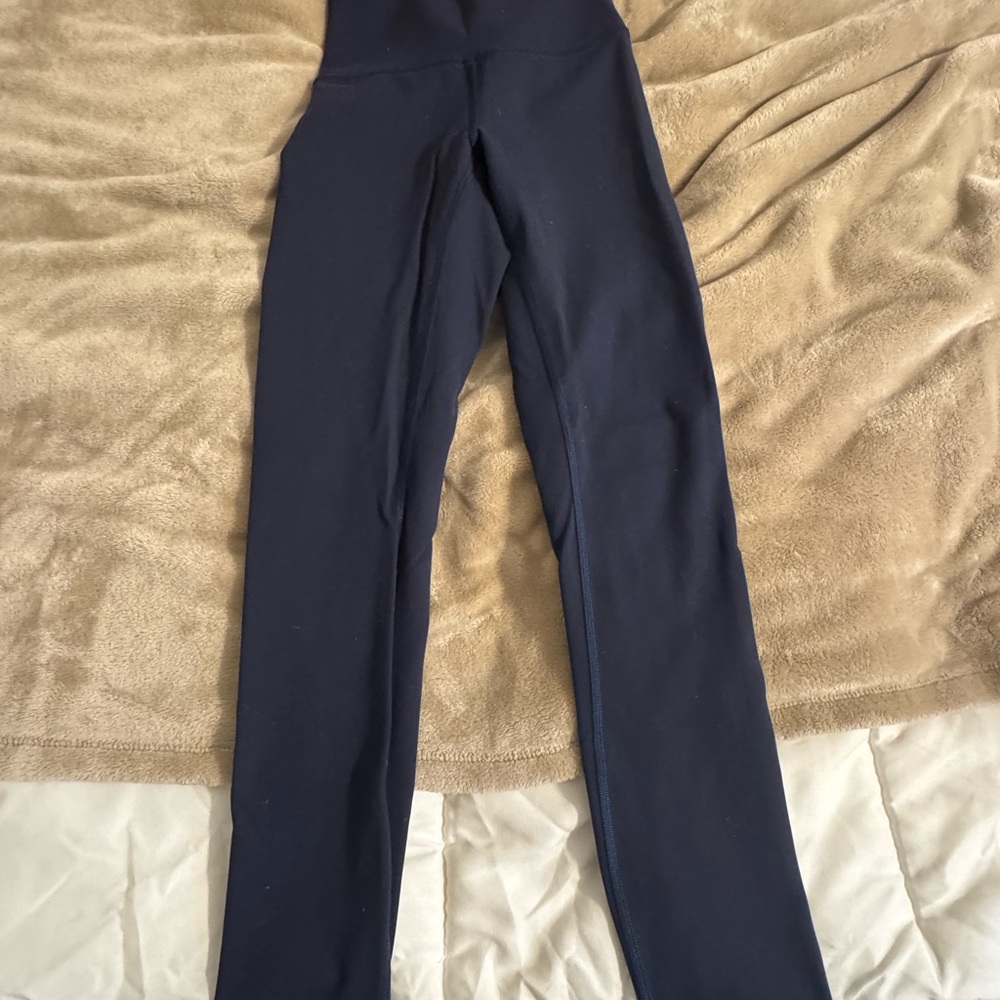 Lululemon Athletica Dark Blue Leggings